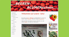 Desktop Screenshot of beeren-blumenschein.com